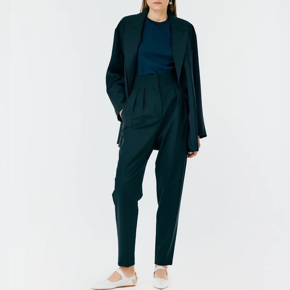 TIBI Yasmeen tropical wool trouser, 2